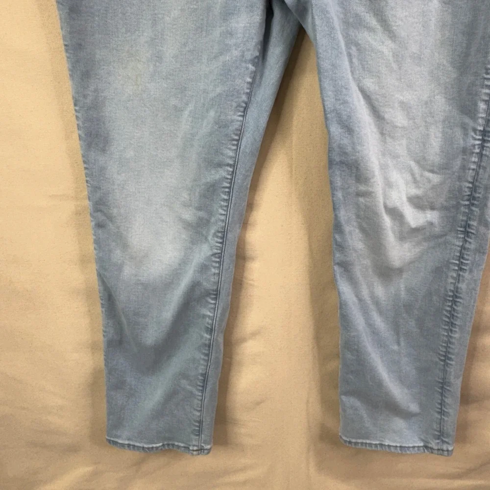 American Eagle Airflex+ Slim Jeans 38x30 Light Wash Stretch‎ Denim Casual Indie